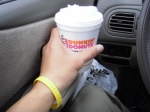 Q: how do you know you're making your way east?  A:  when Dunkin Donuts start to pop up regularly